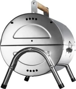 BBQ Collection Houtskoolbarbecue - Cilinder - Chroom -Greenpan Winkel 1024x1200
