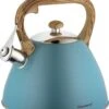 Fluitketel Inductie Gas Waterkoker 3.0 L ‘’ Adriatico ‘’ RVS Chroom Turquoise -Greenpan Winkel 1027x1200 1