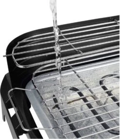 Princess 112250 Elektrische BBQ Met Zijplanken - BBQ - 40x25cm - Met En Zonder Statief Te Gebruiken - Met Zijplankjes - Ook Te Gebruiken Als Tafelgrill - 2200W -Greenpan Winkel 1037x1200 1