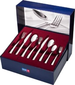 Sola Bestekset Bali - Modern - 9 Persoons - 90 Delig - Zilverwit Edelstaal 18/10 - RVS - Zilver -Greenpan Winkel 1070x1200 2