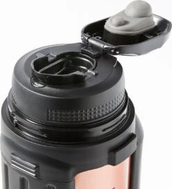 Lock&Lock Thermoskan - Isoleerkan - Thee En Koffie - Lekvrij - 1,5 Liter - RVS - Inklapbaar Handvat - Koper Roze -Greenpan Winkel 1088x1200