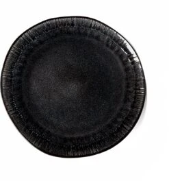 Serviesset 6 Personen - Evia Glacé - Matzwart / Zwart - 24-delig -Greenpan Winkel 1121x1200