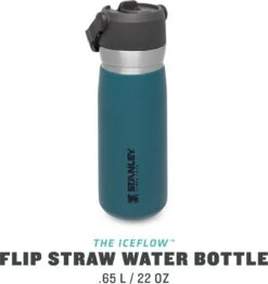 Stanley The IceFlow™ Flip Straw Water Bottle 0,65L - Thermosfles - Lagoon -Greenpan Winkel 1130x1200 1