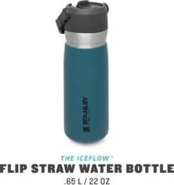 Stanley The IceFlow™ Flip Straw Water Bottle 0,65L - Thermosfles - Saffron -Greenpan Winkel 1130x1200