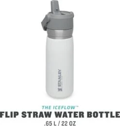 Stanley The IceFlow™ Flip Straw Water Bottle 0,65L - Thermosfles - Saffron -Greenpan Winkel 1145x1200 2