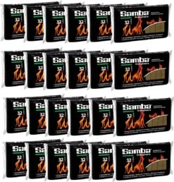 Samba Aanmaakblokjes Bruin á 24 X 32 Stuks - Omdoos Is 768 Aanmaakblokjes -Greenpan Winkel 1147x1200