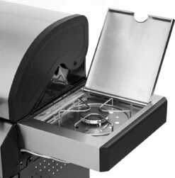 Burnhard Gas BBQ Big FRED Deluxe - 4 Branders - Incl. Keramische Infraroodbrander & Afdekhoes - Deluxe -Greenpan Winkel 1183x1200