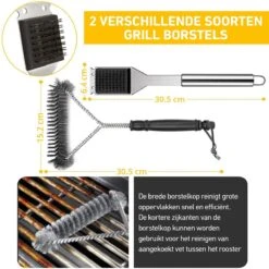 Saveur Royal® 35-delige Barbecue Gereedschapset In Roestvrij Staal - BBQ Grill Set Met Draagtas - Barbecuegerei-sets - Barbecue Accessoires Gereedschap - 35-delig -Greenpan Winkel 1198x1200 5