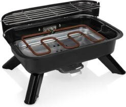 Princess 112252 Hybride Barbecue – Elektrische BBQ - Tafelmodel - 2000W - 44x 29cm - Gebruik Elektrisch Of Met Kolen -Greenpan Winkel 1200x1018