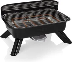 Princess 112252 Hybride Barbecue – Elektrische BBQ - Tafelmodel - 2000W - 44x 29cm - Gebruik Elektrisch Of Met Kolen -Greenpan Winkel 1200x1025