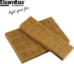 Samba Aanmaakblokjes Bruin á 24 X 32 Stuks - Omdoos Is 768 Aanmaakblokjes -Greenpan Winkel 1200x1039