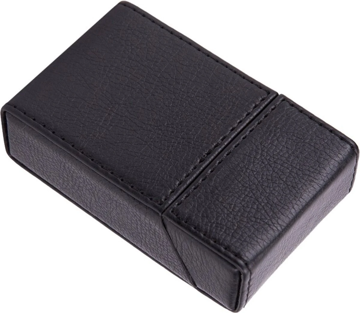 ''OP=OP'' Luxe Lederen Sigarettenhouder - zwart - Sigaretten box - Sigaretten doosje - 20 sigaretten - Design - Cigarette case Merkloos ''OP=OP'' Luxe Lederen Sigarettenhouder - Zwart - Sigaretten Box - Sigaretten Doosje - 20 Sigaretten - Design - Cigarette Case -Greenpan Winkel 1200x1044 1