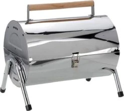 BBQ Collection Houtskoolbarbecue - Cilinder - Chroom -Greenpan Winkel 1200x1072 1