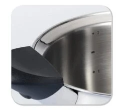 BK Q-linair Classic Pannenset - 5 Delig - RVS - Veilig Afgietsysteem - Inductie -Greenpan Winkel 1200x1075 1