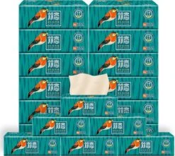 BAMTIME Bamboo Tissues Doos 4-laags Tissues / 90pcs 16box -karton -Greenpan Winkel 1200x1075 12