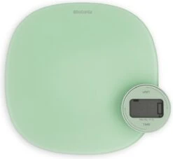 Brabantia Tasty+ Keukenweegschaal Digitaal - Geen Batterij Nodig - Jade Green -Greenpan Winkel 1200x1105