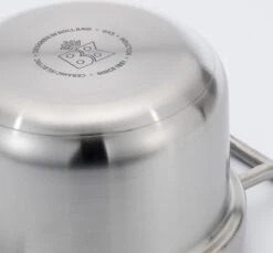 BK Q-linair Master Glas Pannenset - 5-delig - Glazen Deksel - Veilig Afgietsysteem - Inductie -Greenpan Winkel 1200x1111