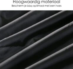 BBQ Beschermhoes - Voor Kamado - Universeel - Tot 23 Inch - Zwart -Greenpan Winkel 1200x1129 1