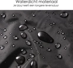 BBQ Beschermhoes - Voor Kamado - Universeel - Tot 23 Inch - Zwart -Greenpan Winkel 1200x1129 2