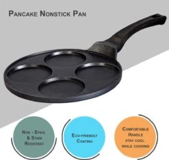Pancake Pannenkoekenpan 4 Kop Marmeren Anti Aanbaklaag 3 Pancake Pannenkoekenpan 4 Kop Marmeren Anti Aanbaklaag -Greenpan Winkel 1200x1131