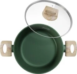 Forest, Braadpan Met Deksel – Ø 16 Cm – 100% Gerecycled Aluminium – Geschikt Voor Alle Warmtebronnen - Duurzame Pan – PFOA Vrij – Sudderpan – Stoofpan – 2.5 L -Greenpan Winkel 1200x1155 3