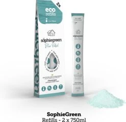 SophieGreen Eco-Refill Pakket; Allesreiniger Blue Rebel En Orange Patchouli, +Keukenreiniger + Badkamerreiniger (4x2 Navulling= 8 X750ml) -Greenpan Winkel 1200x1160 5