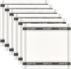 DDDDD Glazendoek / Poleerdoek - White - 6 Stuks -Greenpan Winkel 1200x1163 1