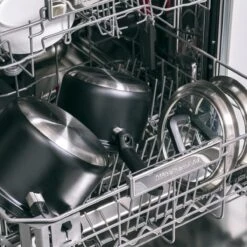 BK Flow Cool Black Glas Kookpannenset - 4-delig - Zwart - Glazen Deksel - Veilig Afgietsysteem - Inductie -Greenpan Winkel 1200x1200 119