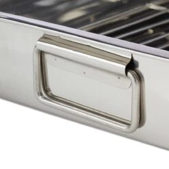 Relaxdays Braadslede Met Rooster - Edelstaal - Ovenschaal - Braadpan - Braadslee - Zilver - L -Greenpan Winkel 1200x1200 132