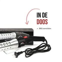 DistinQ BBQ Lighter Aansteker - Elektrische Barbecue Looftlighter Houtskool Starter Voor Barbecue, Grill En Open Haard - 2000 Watt -Greenpan Winkel 1200x1200 158