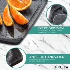 Grilla Snijplankenset - 3 Stuks - Marmer Look - Snijplank Set Kunststof -Greenpan Winkel 1200x1200 168