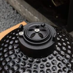 BluMill Kamado BBQ Egg - Kamado 13 Inch - Incl. Vlees Thermometer - Houtskoolbarbecues - Zwart - Ø 27cm -Greenpan Winkel 1200x1200 177