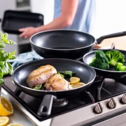 GreenPan Memphis Koekenpannenset - 3-delig - Zwart - Inductie - PFAS-vrij -Greenpan Winkel 1200x1200 200