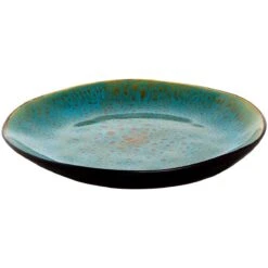 Palmer Serviesset Lotus Stoneware 6-persoons 24-delig Zwart Turquoise -Greenpan Winkel 1200x1200 252