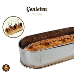 Sloffenring Taartvorm Set Met 8x Sloffenvorm Bakvorm En 1x Verstelbaar Bakframe – Slofvorm – Slofring – Slof Rond – Bakring Ovaal – Taartring – Kookring – Garneerring -Greenpan Winkel 1200x1200 264