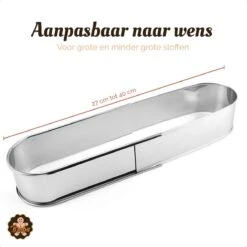 Sloffenring Taartvorm Set Met 8x Sloffenvorm Bakvorm En 1x Verstelbaar Bakframe – Slofvorm – Slofring – Slof Rond – Bakring Ovaal – Taartring – Kookring – Garneerring -Greenpan Winkel 1200x1200 266