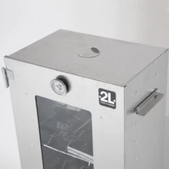 2-L Home & Garden XL Rookoven - RVS - 80x40x28 Cm - 3 Etages -Greenpan Winkel 1200x1200 269