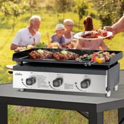 Bighorn Plancha Grill - Gasbarbecue – Tabletop – Draagbaar – 3 Branders -Greenpan Winkel 1200x1200 275