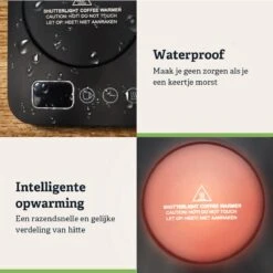 Shutterlight Verwarmde Onderzetter – Tot 85°C – 9 Standen – Timer – Warmhoudplaat Voor Mok Thee & Koffie – Mug Heating Plate – Cup Warmer -Greenpan Winkel 1200x1200 282