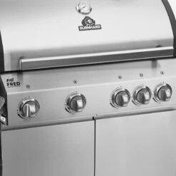 Burnhard Gas BBQ Big FRED Deluxe - 4 Branders - Incl. Keramische Infraroodbrander & Afdekhoes - Deluxe -Greenpan Winkel 1200x1200 361
