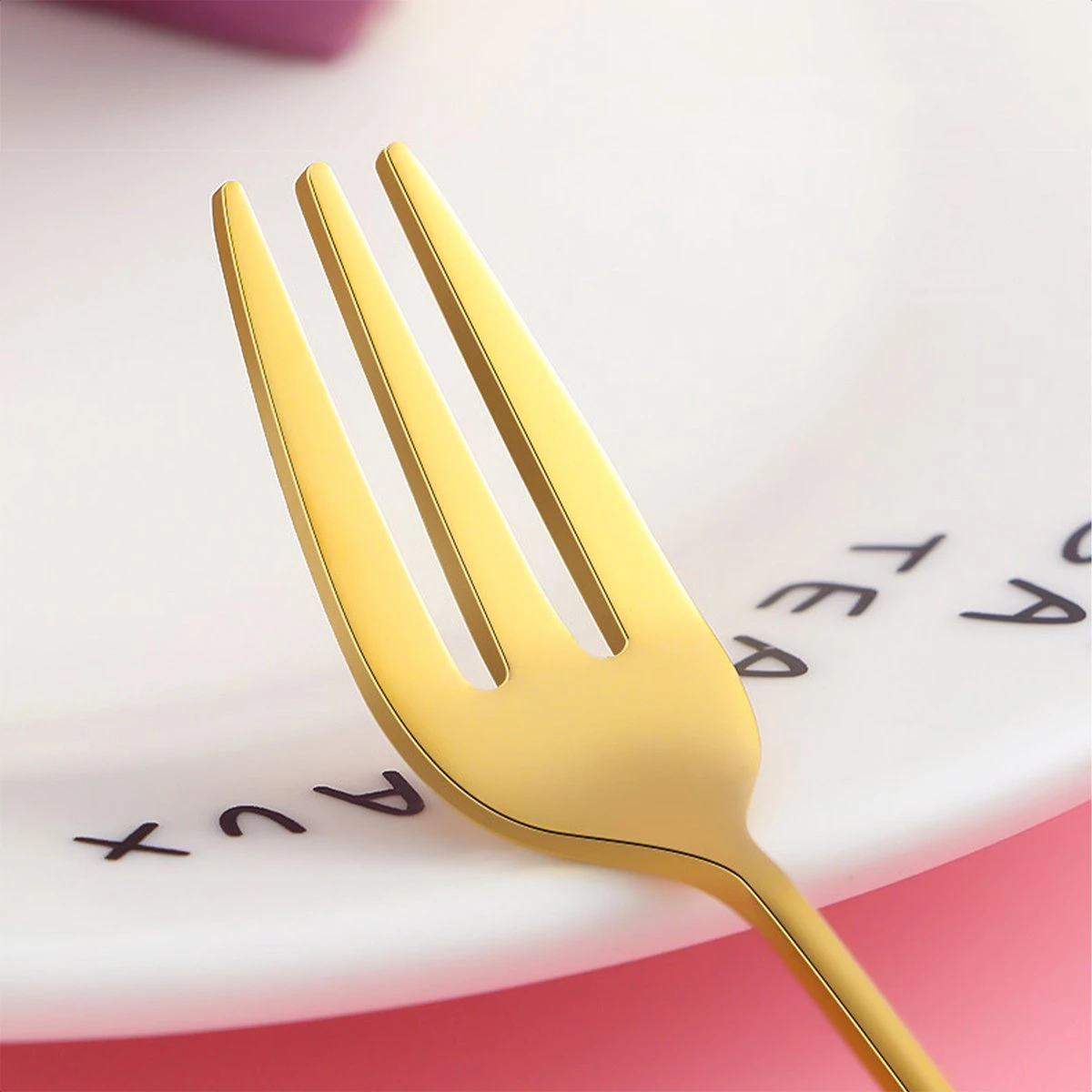 Gebaksvorkjes donut set van 4 taartvorkjes - goud Gebaksvorkjes Donut Set Van 4 Taartvorkjes - Goud -Greenpan Winkel 1200x1200 379