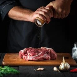 Nimma® Peper En Zoutmolen Set - Incl Navul Lepel - Verstelbare Maalgraad - Acacia Hout -Greenpan Winkel 1200x1200 4