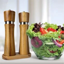 Nimma® Peper En Zoutmolen Set - Incl Navul Lepel - Verstelbare Maalgraad - Acacia Hout -Greenpan Winkel 1200x1200 5
