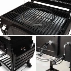 Alice's Garden Houtskool BBQ Bernard - Smoker - Verstelbare Houtskoolbak - Zwart 9 Alice's Garden Houtskool BBQ Bernard - Smoker - Verstelbare Houtskoolbak - Zwart -Greenpan Winkel 1200x1200 511