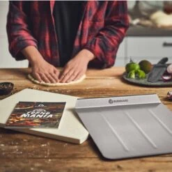 Burnhard Pizzasteen 38 X 30 X 1,5 Cm + Pizzaschep -Greenpan Winkel 1200x1200 542