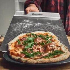 Burnhard Pizzasteen 38 X 30 X 1,5 Cm + Pizzaschep -Greenpan Winkel 1200x1200 543