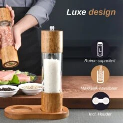 VAIVE Peper En Zoutmolen Set - Pepermolen -Greenpan Winkel 1200x1200 586
