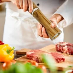 UNBOX Peper En Zoutmolen Set - Pepermolen - Zoutmolen - BBQ Accesoires - Acacia Hout - RVS -Greenpan Winkel 1200x1200 688