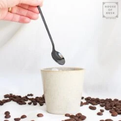 House Of Husk® Theelepels Set - Theelepeltjes - Koffielepels - Koffielepeltjes - RVS - 13cm - 12 Stuks - Zwart -Greenpan Winkel 1200x1200 700