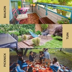 Ozocozy BBQ-ONE Houtskool Tafelbarbecue - Ø30 Cm- Zwart - Incl. Draagtas, Siliconen Bakkwast En RVS-Barbecuetang -Greenpan Winkel 1200x1200 739